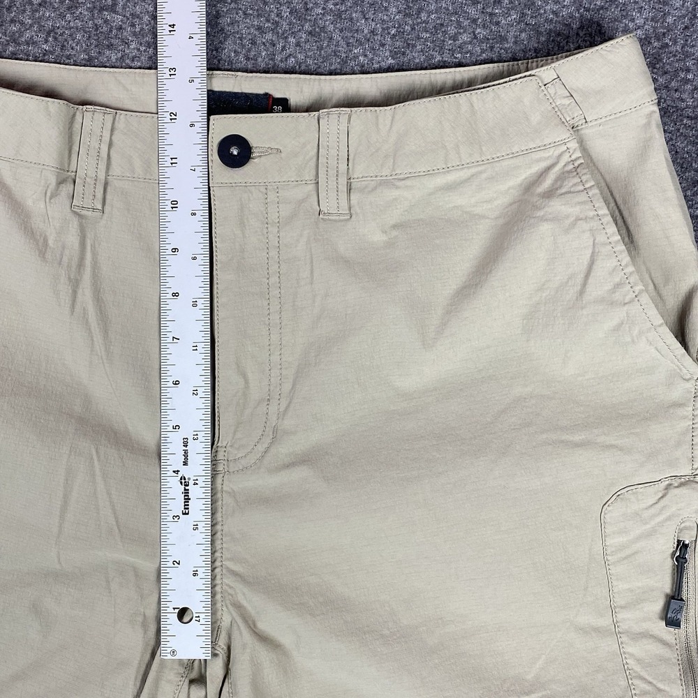 Gramicci Live Free Shorts Mens 38 Beige Nylon Hiking Gorpcore Outdoor Utility - Picture 13 of 16